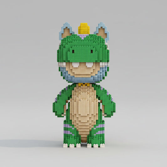 Groene dino | Bouwpakket