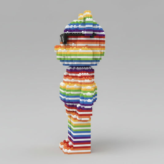 Regenboog beer | Bouwpakket