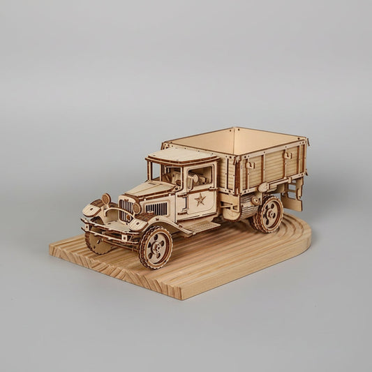 Legertruck | 3D Houten Bouwpakket