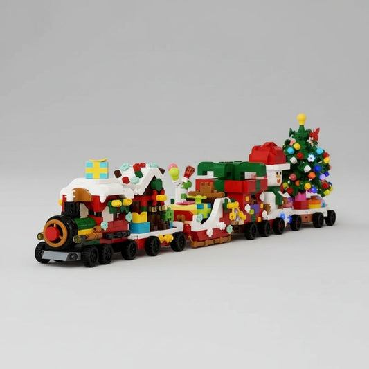 Kerst treintje | Bouwpakket