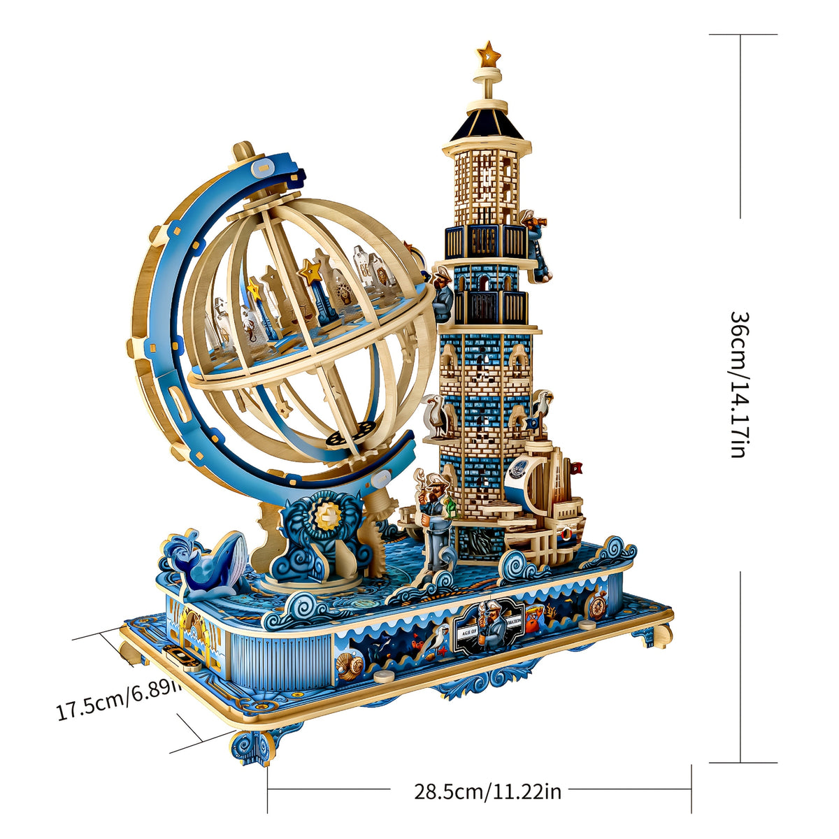 Sterrenwacht toren | 3D Houten Bouwpakket