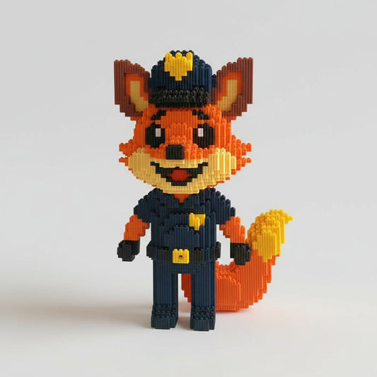Politie vos | Bouwpakket
