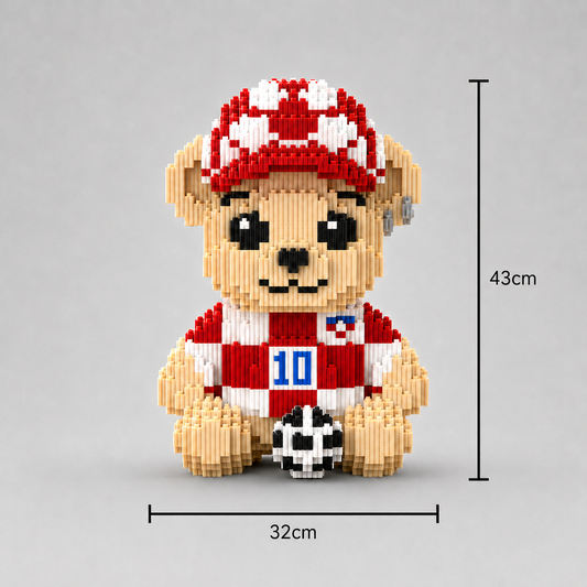 Teddybeer met tenue | Bouwpakket