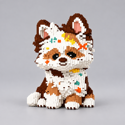 Kleurrijke hond | Bouwpakket