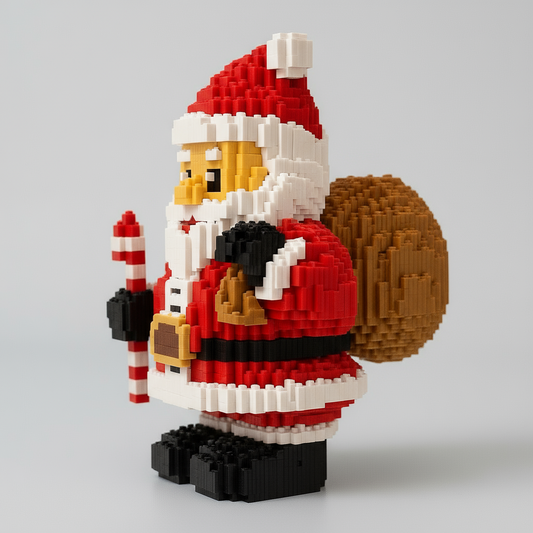 Kerstman met zuurstok | Bouwpakket