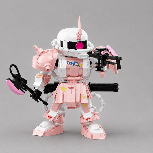 Roze robot | Bouwpakket