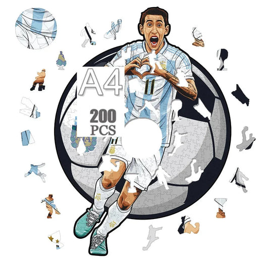 Angel Di Maria | Houten Puzzel