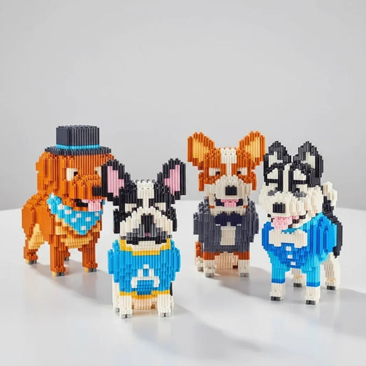 Bulldog met t shirt | Bouwpakket