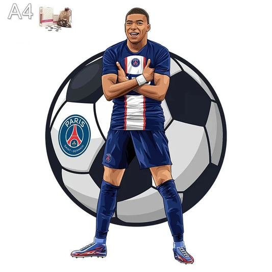 Mbappé PSG | Houten Puzzel