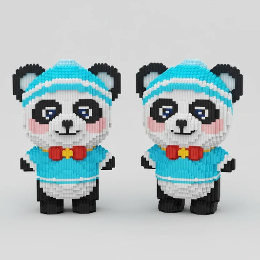 Panda met strik | Bouwpakket