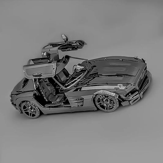 Sport auto | 3D Metalen Puzzel