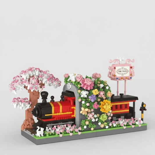 Sakura trein | Boekensteun | Bouwpakket
