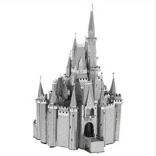 Assepoester kasteel | 3D Metalen Puzzel