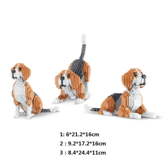 3 in 1 beagle | Bouwpakket
