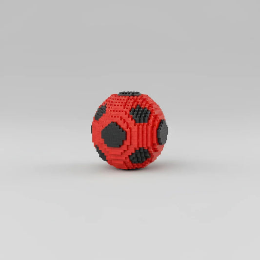 Rode voetbal | Bouwpakket