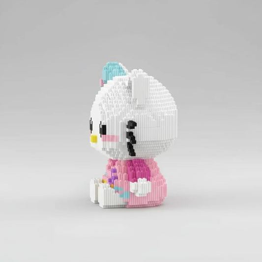 Zittende Hello Kitty met strik | Bouwpakket