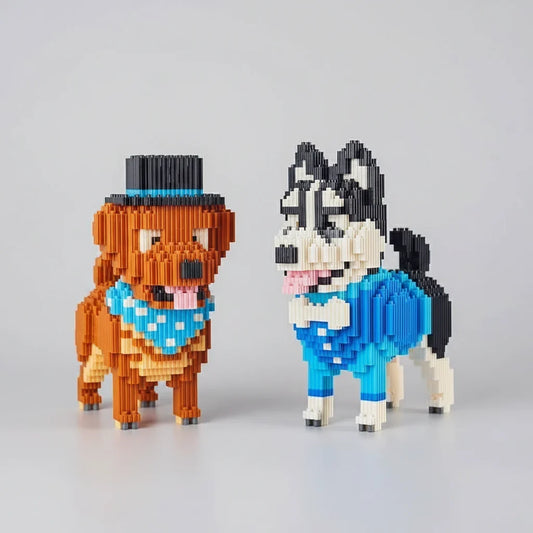 Hond met hoed | Bouwpakket