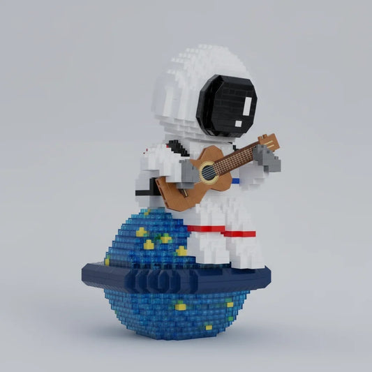 Astronaut met gitaar | Bouwpakket