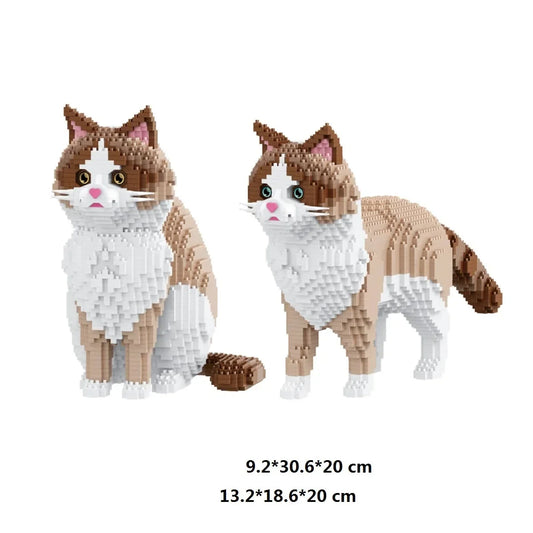 2 in 1 ragdoll kat | Bouwpakket