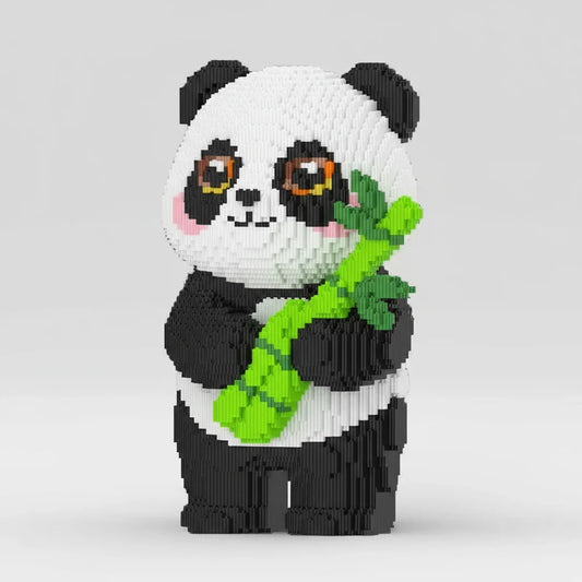 Panda met grote bamboe | Bouwpakket
