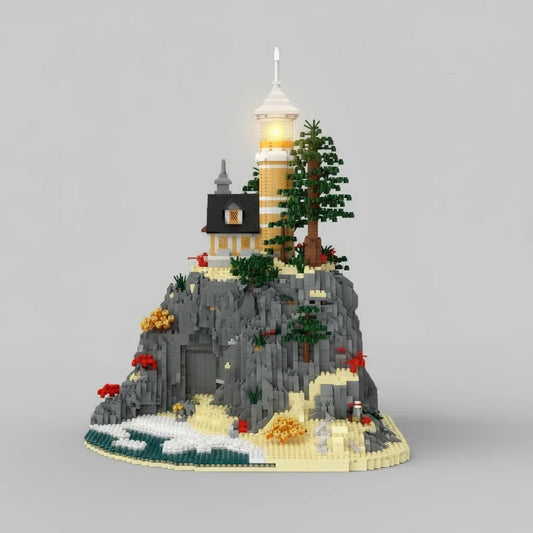 Vuurtoren op berg | Bouwpakket