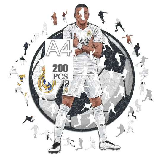 Kylian Mbappé | Houten Puzzel