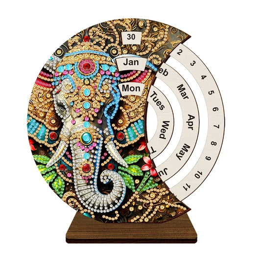 Olifant | Kalender | Diamond Painting