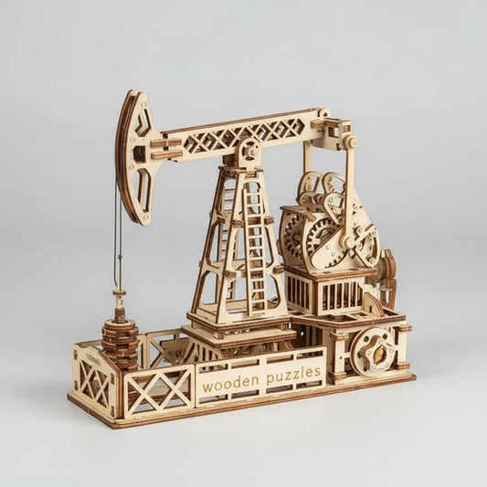 Olieboorplatform | 3D Houten Bouwpakket
