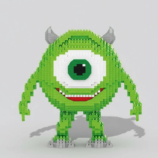 Groen monster met 1 oog | Bouwpakket