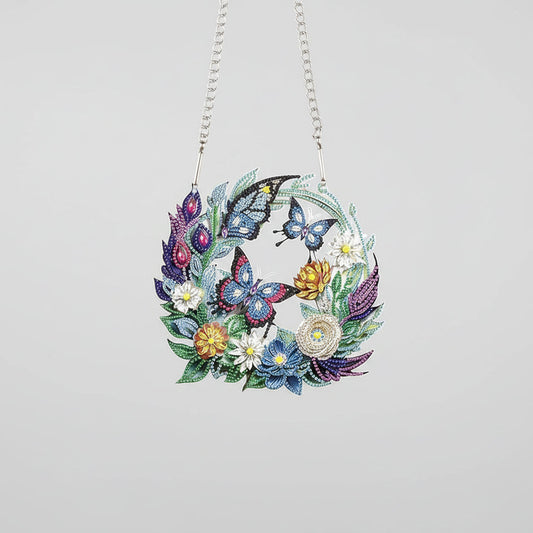 Decoratie hanger vlinders | Vlinders | Diamond Painting