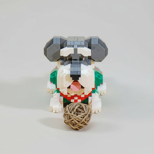 Schattige schnauzer | Bouwpakket