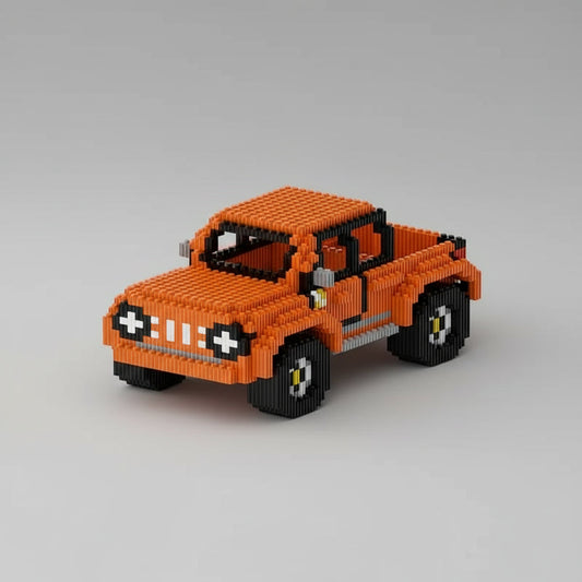 Oranje truck | Bouwpakket