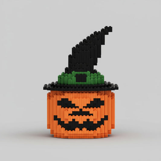 Halloween pompoen | Bouwpakket