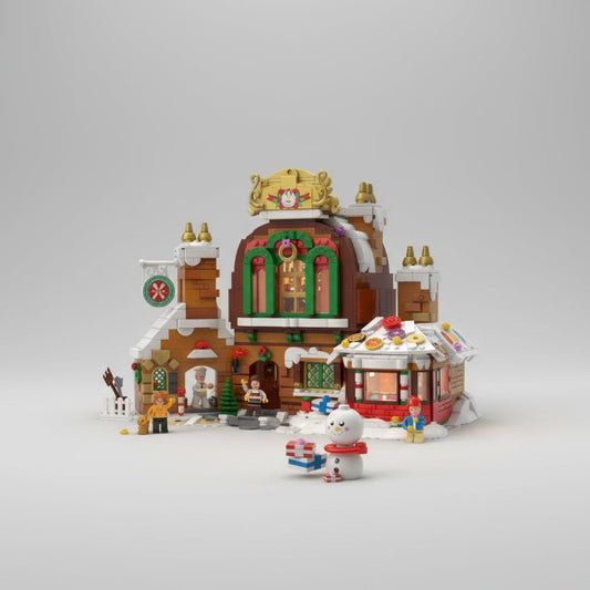 Kerst straat | Bouwpakket