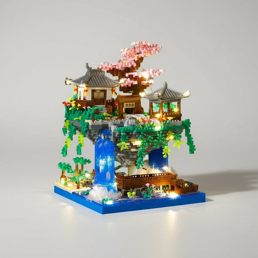 Boomhut met waterval | Bouwpakket