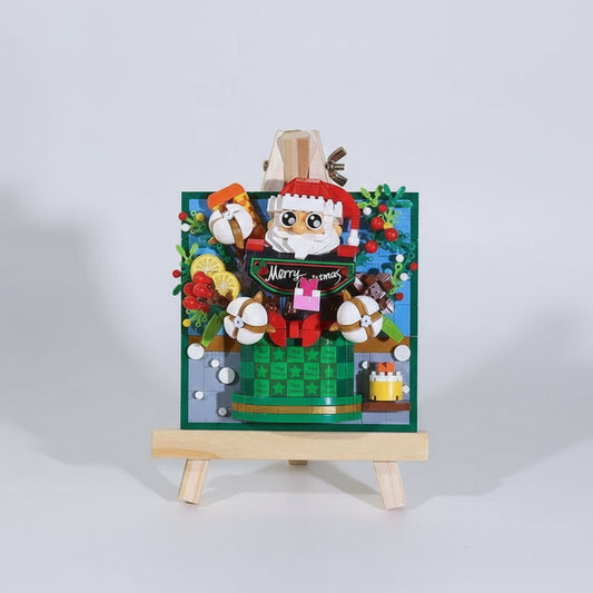 Mooi kerst schilderij | Bouwpakket
