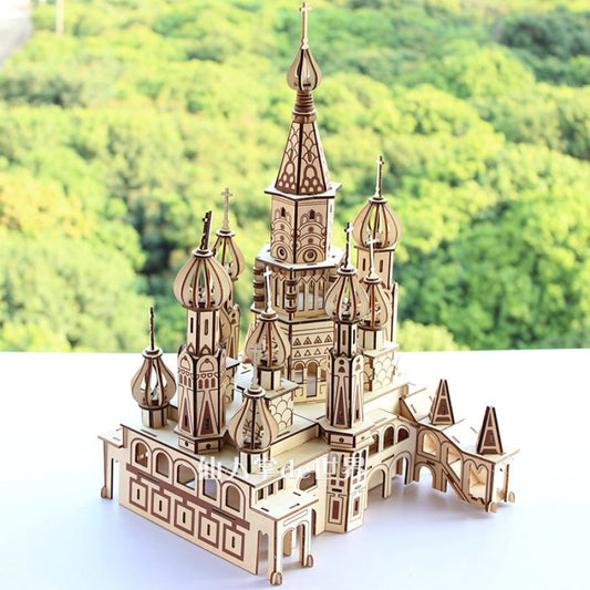 Pokrovkathedraal | 3D Houten Bouwpakket