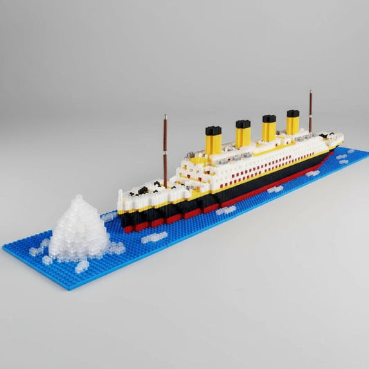 Titanic met rotsblok | Bouwpakket