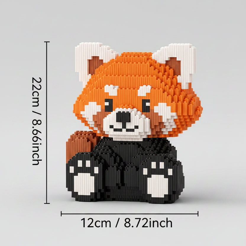 Rode panda | Bouwpakket