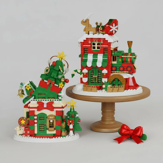 Kerst huizen | Bouwpakket