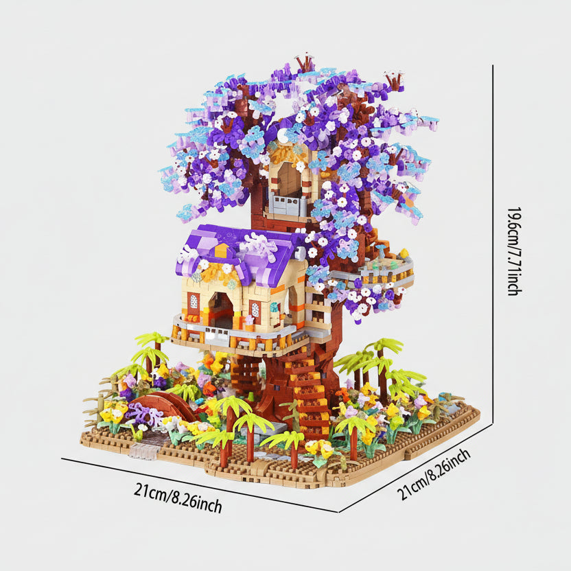 Paars boomhuis | Bouwpakket