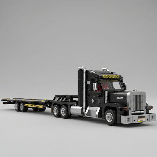 Mega premium zwarte truck | Bouwpakket