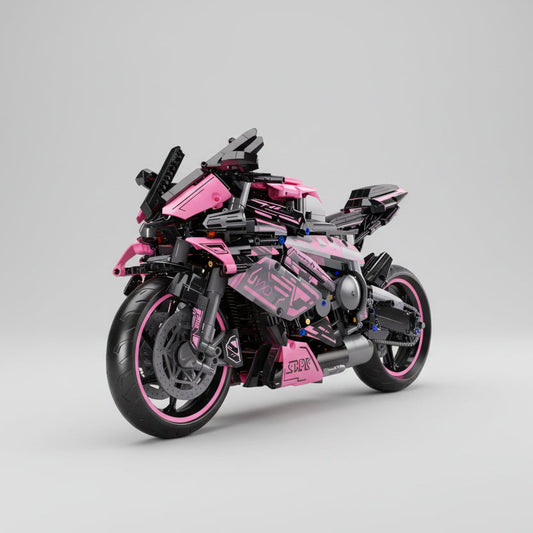 Mega roze motor | Bouwpakket