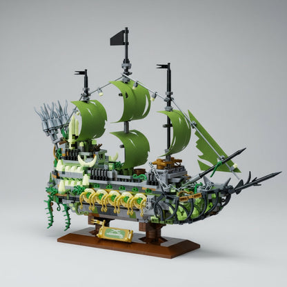 Groen piratenschip | Bouwpakket