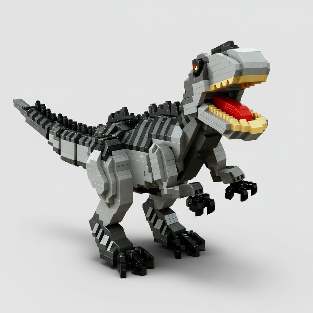 Grijze T-rex | Bouwpakket