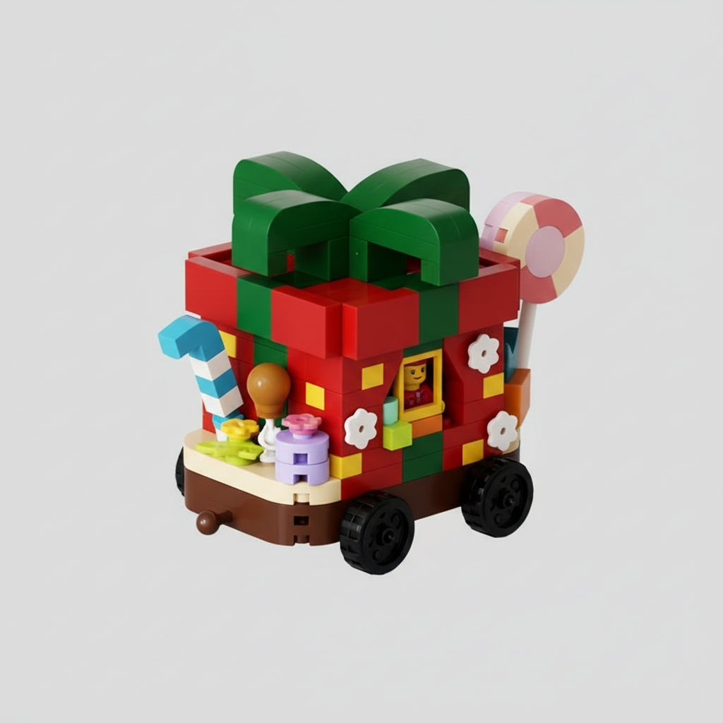 Kerst treintje | Bouwpakket