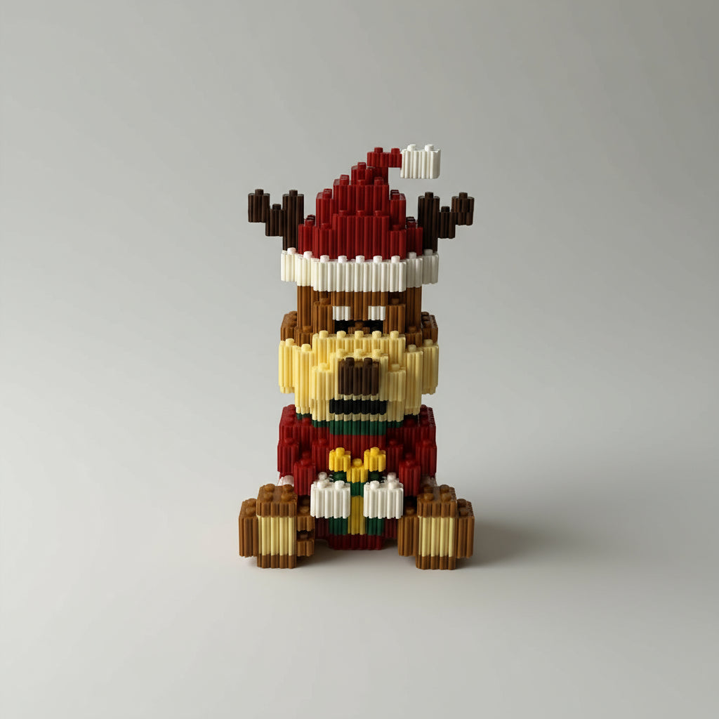 Drie kerst figuren | Bouwpakket