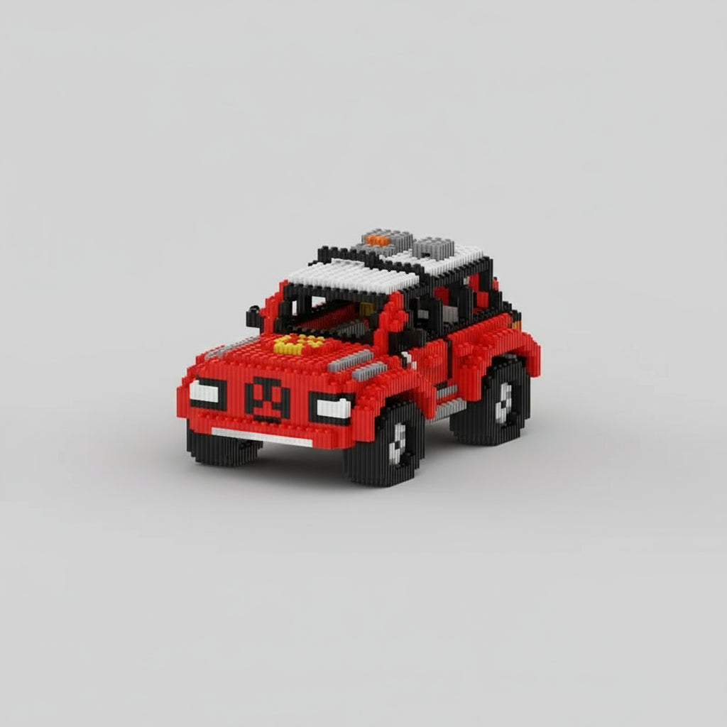 Rode truck | Bouwpakket