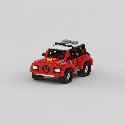 Rode truck | Bouwpakket