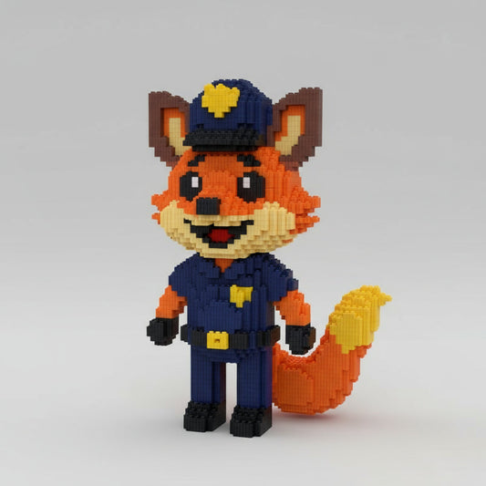 Politie vos | Bouwpakket